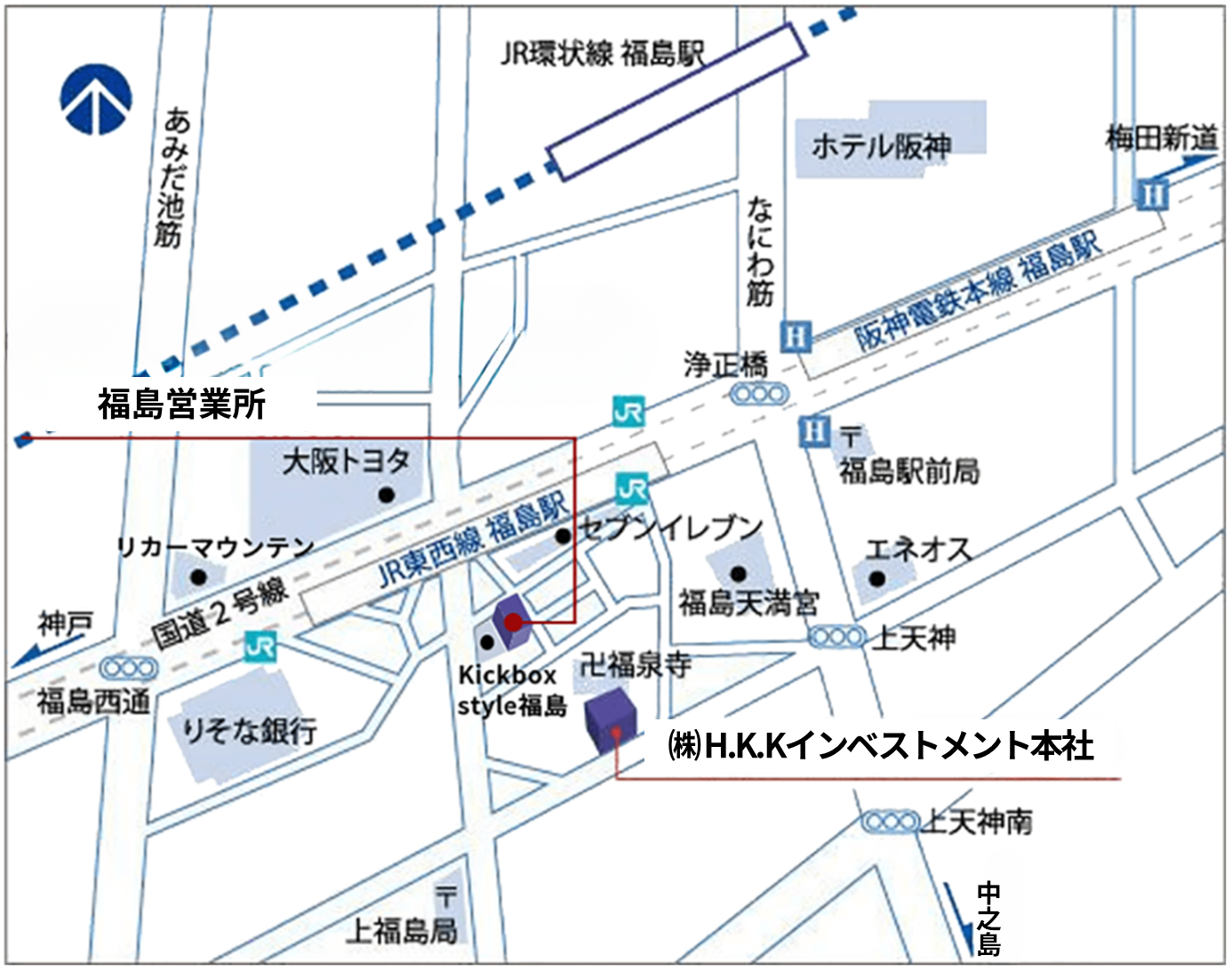 アクセスマップ
